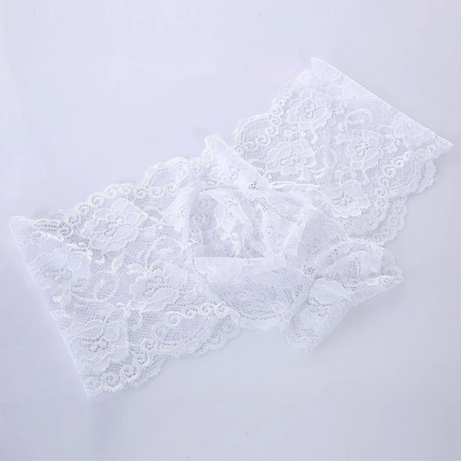 White Men’s Lace Pouch Panty - pridevoyageshop.com - gay men’s thongs, boxers, briefs and jockstraps