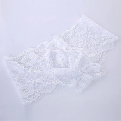 White Men’s Lace Pouch Panty - pridevoyageshop.com - gay men’s thongs, boxers, briefs and jockstraps