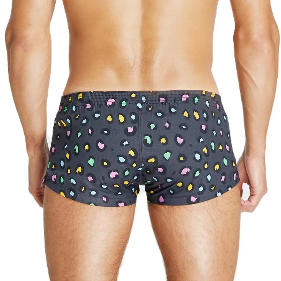 a hot man in black CockCandy Stripes Boxers - pridevoyageshop.com - gay men’s thongs, boxers, briefs and jockstraps