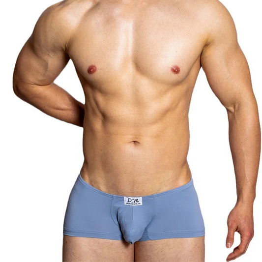 a hot man in blue DM Silk Hottie Boxers - pridevoyageshop.com - gay men’s thongs, boxers, briefs and jockstraps