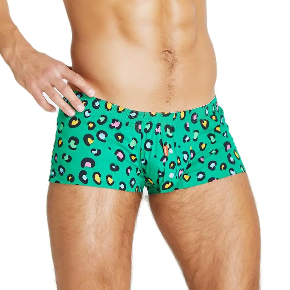 a hot man in green CockCandy Stripes Boxers - pridevoyageshop.com - gay men’s thongs, boxers, briefs and jockstraps