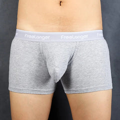 a man in light gray Men’s Monster Bulge Boxers - pridevoyageshop.com - gay men’s thongs, boxers, briefs and jockstraps