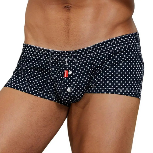 a sexy boy in dark blue Astro Boi Bulge Boxers - pridevoyageshop.com - gay men’s thongs, boxers, briefs and jockstraps
