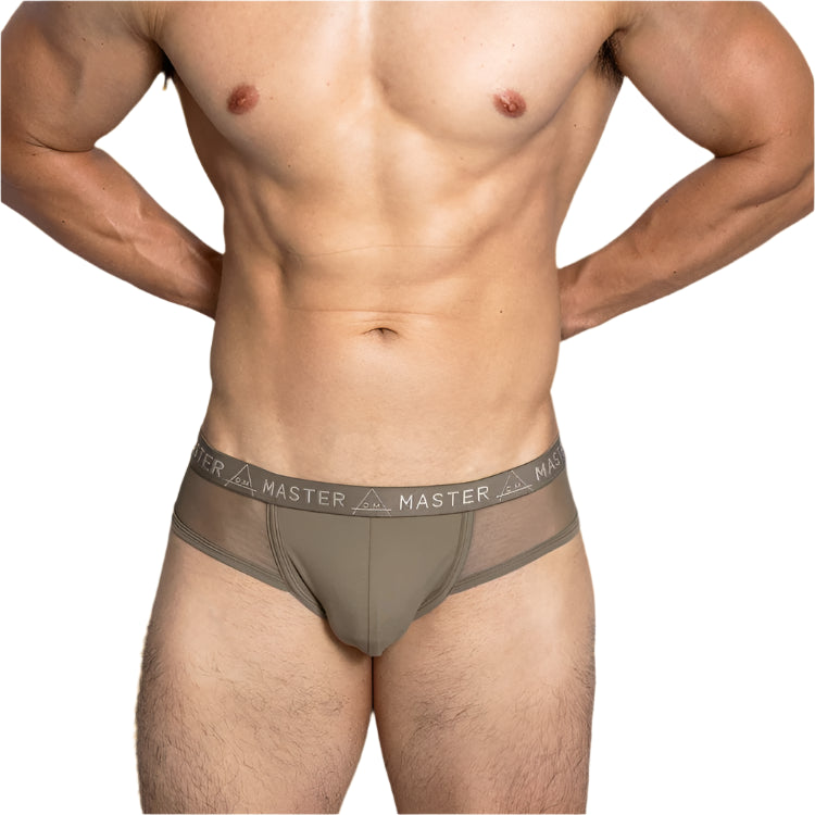 a sexy gay man in khaki DM Men’s Master Mesh Jockstrap - pridevoyageshop.com - gay men’s thongs, boxers, briefs and jockstraps