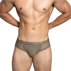 a sexy gay man in khaki DM Men’s Master Mesh Jockstrap - pridevoyageshop.com - gay men’s thongs, boxers, briefs and jockstraps