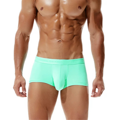 a sexy man in Light blue Hungry Boi Boxer Briefs - pridevoyageshop.com - gay men’s thongs, boxers, briefs and jockstraps