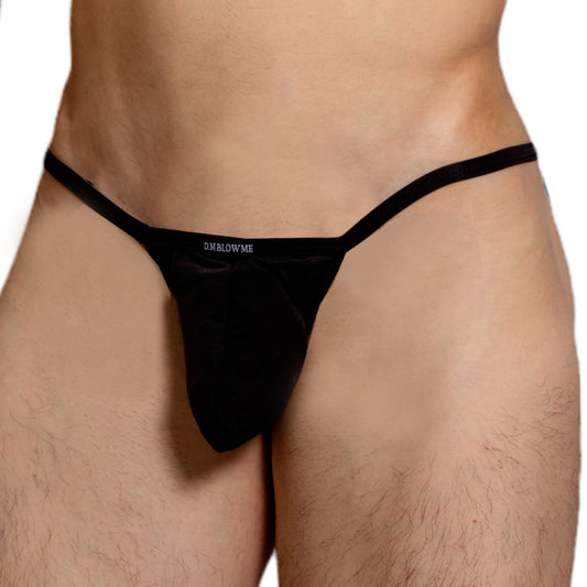 a sexy man in black DM Men’s Blow Me Side-String Brief - pridevoyageshop.com - gay men’s thongs, boxers, briefs and jockstraps