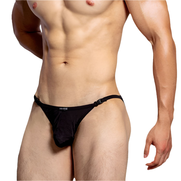 a sexy man in black Men’s Blow Me Quick-Release Brief - pridevoyageshop.com - gay men’s thongs, boxers, briefs and jockstraps