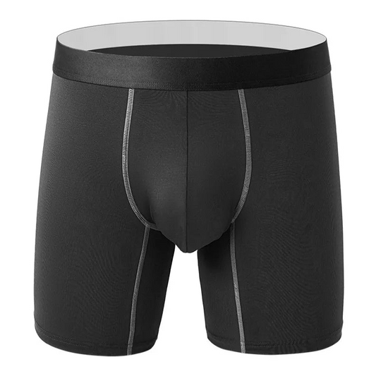 a sexy man in black Men's Glory’s Bulging Pouch Boxer Briefs - pridevoyageshop.com - gay men’s thongs, boxers, briefs and jockstraps