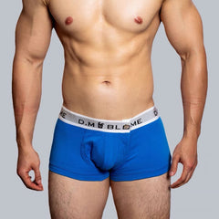 a sexy man in blue DM Men's Blow Me Boxer Briefs - pridevoyageshop.com - gay men’s thongs, boxers, briefs and jockstraps
