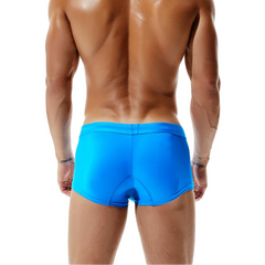 a sexy man in blue Hungry Boi Boxer Briefs - pridevoyageshop.com - gay men’s thongs, boxers, briefs and jockstraps