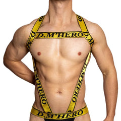a sexy man in gold DM Men's Hero Jockstrap Harness - pridevoyageshop.com - gay men’s thongs, boxers, briefs and jockstraps