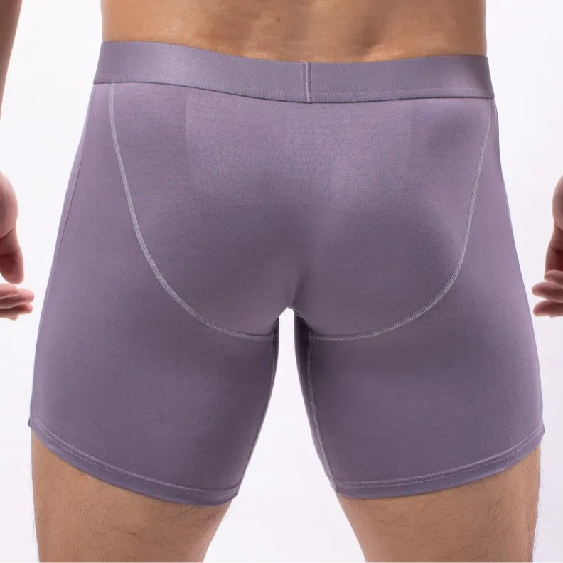 a sexy man in gray Men's Glory’s Bulging Pouch Boxer Briefs - pridevoyageshop.com - gay men’s thongs, boxers, briefs and jockstraps