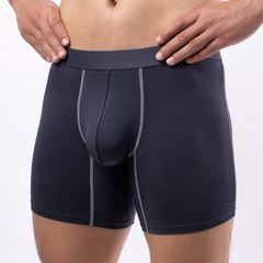 a sexy man in iron gray Men's Glory’s Bulging Pouch Boxer Briefs - pridevoyageshop.com - gay men’s thongs, boxers, briefs and jockstraps