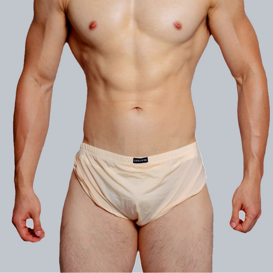 a sexy man in nude D.M Men’s Drama Snack Brief – pridevoyageshop.com – gay men’s sexy swim briefs, trunks, board shorts, and bikinis