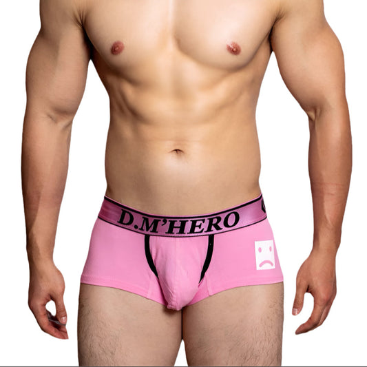 a sexy man in pink Men’s D.M’Hero Pouch Show Boxer Brief - pridevoyageshop.com - gay men’s thongs, boxers, briefs and jockstraps