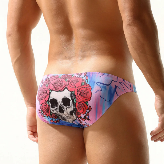 a sexy man in pink Men’s Soul Seducer Swim Briefs - pridevoyageshop.com - gay men’s sexy swim briefs, trunks, board shorts, and bikinis