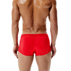 a sexy man in red Hungry Boi Boxer Briefs - pridevoyageshop.com - gay men’s thongs, boxers, briefs and jockstraps
