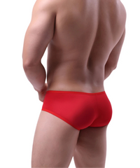a sexy man in red Juicy Package Boxer BriefsJuicy Package Boxer Briefs - pridevoyageshop.com - gay men’s thongs, boxers, briefs and jockstraps