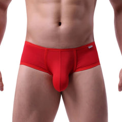 a sexy man in red Juicy Package Boxer BriefsJuicy Package Boxer Briefs - pridevoyageshop.com - gay men’s thongs, boxers, briefs and jockstraps