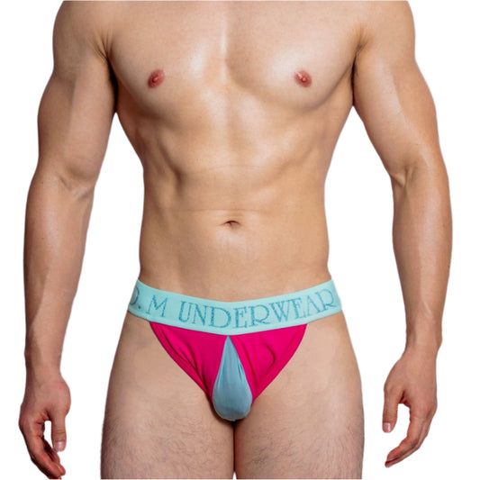 a sexy man in rose DM Ray of Light Sexy Gay Jockstrap - pridevoyageshop.com - gay men’s thongs, boxers, briefs and jockstraps