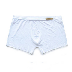 a sexy man in white DM Breathless Super Thin Boxer Briefs - pridevoyageshop.com - gay men’s thongs, boxers, briefs and jockstraps