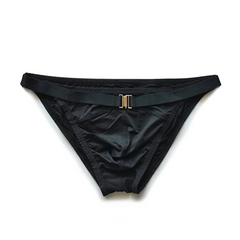 black DM Men’s Tummy Strap Jock Briefs - pridevoyageshop.com - gay men’s thongs, boxers, briefs and jockstraps