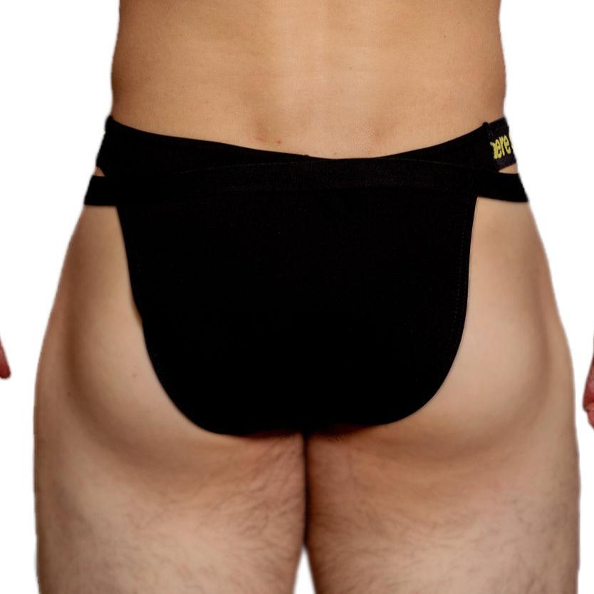 a hot man in black DM Starting to Get Sexy Briefs - pridevoyageshop.com - gay men’s thongs, boxers, briefs and jockstraps