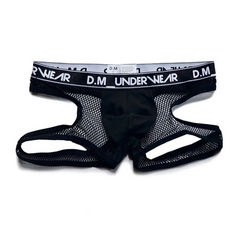 black DM The Bait Mesh Boxers - pridevoyageshop.com - gay men’s thongs, boxers, briefs and jockstraps