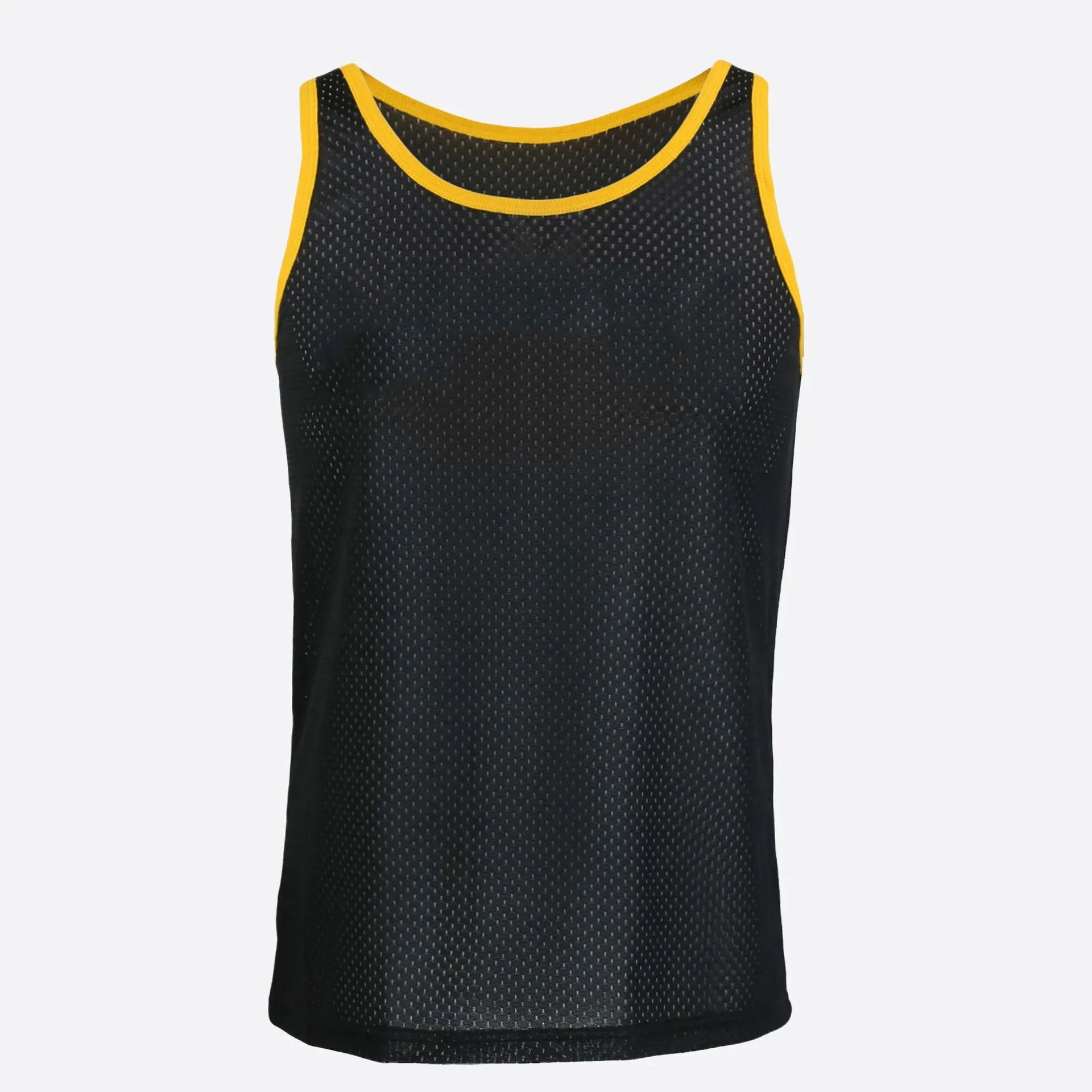 black Daddys Tryout Mesh Tank – pridevoyageshopcom – gay mens clubwear mesh tanks crop tops fashion tops partywear activewear