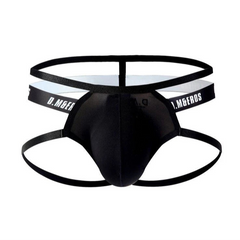 black Men’s D.M & Eros Strappy Jock Thong - pridevoyageshop.com - gay men’s thongs, boxers, briefs and jockstraps