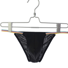 black Men's Perv Ultra-Cut Micro Briefs - pridevoyageshop.com - gay men’s thongs, boxers, briefs and jockstraps