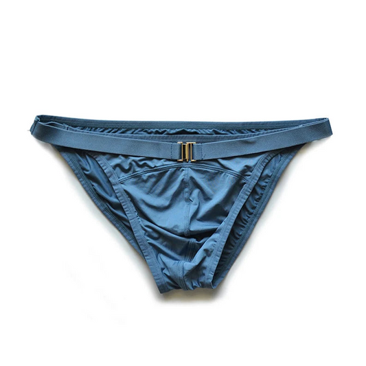 blue DM Men’s Tummy Strap Jock Briefs - pridevoyageshop.com - gay men’s thongs, boxers, briefs and jockstraps