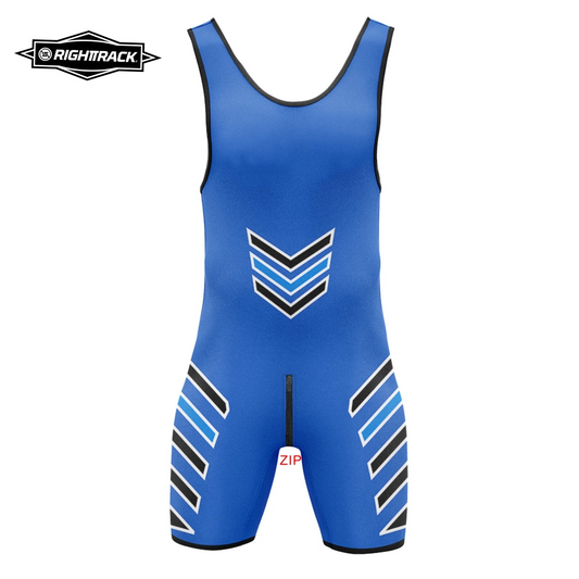 details of Blue Paw Puppy Play Wrestling Singlet – Zipper Edition from Pridevoyageshop