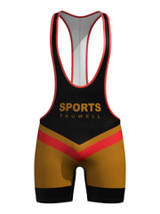 details of black Men’s Trident Double-Chevron Singlet – pridevoyageshop.com – gay men’s harness, lingerie and fetish wear