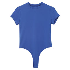 flat lay of Blue Afters Bodysuit - pridevoyageshop.com - gay men's lingerie, bodywear, fetish wear