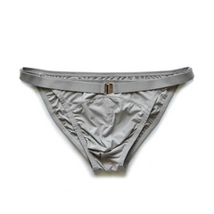 gray DM Men’s Tummy Strap Jock Briefs - pridevoyageshop.com - gay men’s thongs, boxers, briefs and jockstraps