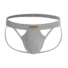 gray Men’s KarenSpace Cutout Jockstrap - pridevoyageshop.com - gay men’s thongs, boxers, briefs and jockstraps