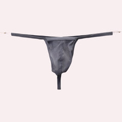 gray Men’s Shimmer Tease Sheer Thong - pridevoyageshop.com - gay men’s thongs, boxers, briefs and jockstraps