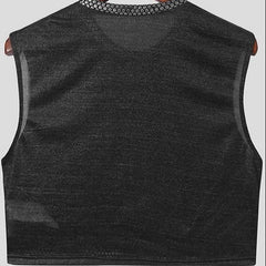Men's Silver Sequin Crop Top | Gay Crop Tops & Clubwear - pridevoyageshop.com - gay crop tops, gay casual clothes and gay clothes store