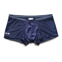 navy blue Sinfully Sheer Boxer - pridevoyageshop.com - gay men’s thongs, boxers, briefs and jockstraps