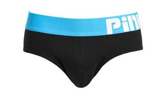 Black Pink Hero Wide Band Briefs - pridevoyageshop.com - gay men’s underwear and swimwear
