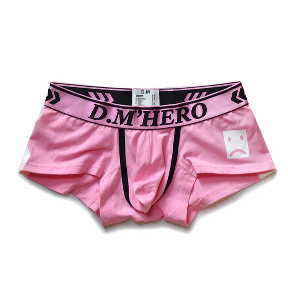 pink Men’s D.M’Hero Pouch Show Boxer Brief - pridevoyageshop.com - gay men’s thongs, boxers, briefs and jockstraps