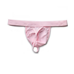 pink Men’s DM Sexy Bulge Boy Mesh Thong - pridevoyageshop.com - gay men’s thongs, boxers, briefs and jockstraps
