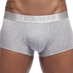 gray Jockmail Modal Pouch Boxers | Gay Underwear- pridevoyageshop.com - gay men’s underwear and swimwear