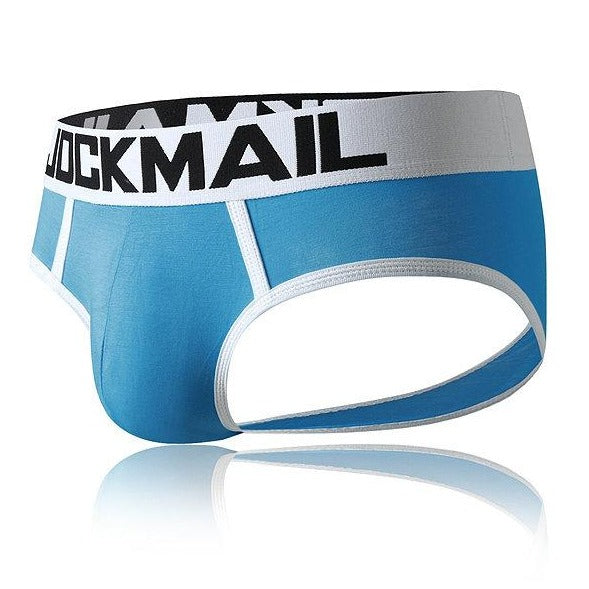 blue Jockmail Gay Backless Briefs | Gay Mens Underwear- pridevoyageshop.com - gay men’s underwear and swimwear