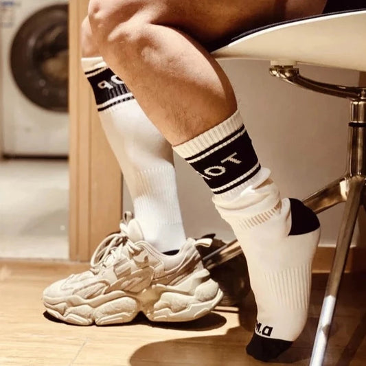 Top Crew Socks: Best Choice for Gay White Socks- pridevoyageshop.com - gay men’s harness, lingerie and fetish wear