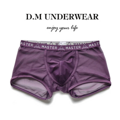 purple DM Peepshow Master Boxer Briefs - pridevoyageshop.com - gay men’s thongs, boxers, briefs and jockstraps