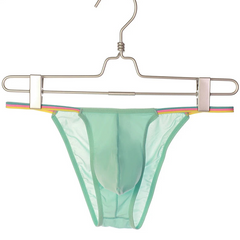 sky blue Men's Perv Ultra-Cut Micro Briefs - pridevoyageshop.com - gay men’s thongs, boxers, briefs and jockstraps