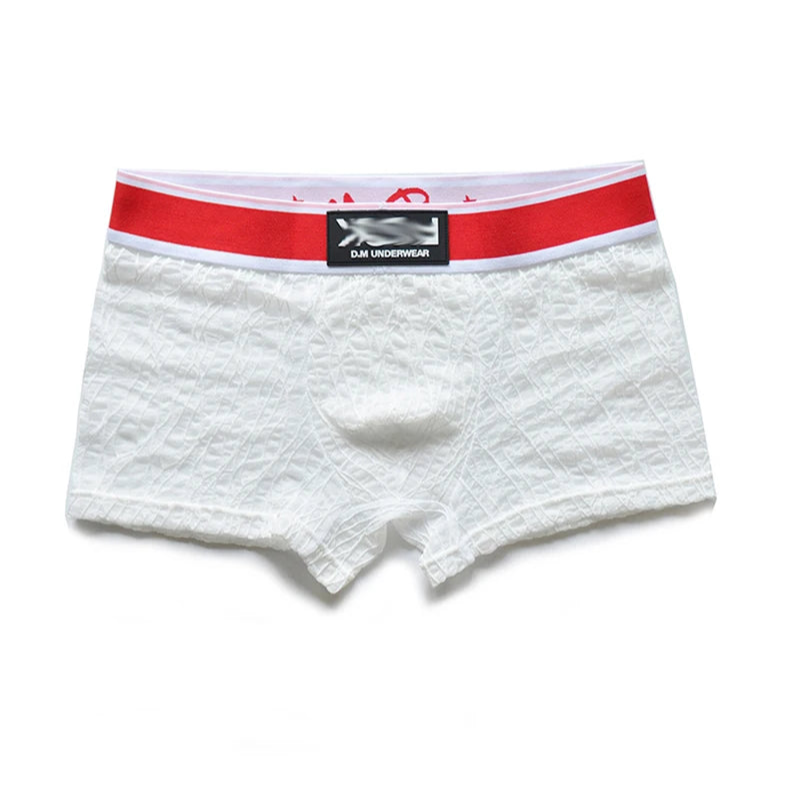 white DM F.U.C.K. Lace Boxers - pridevoyageshop.com - gay men’s thongs, boxers, briefs and jockstraps